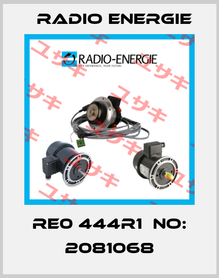 RE0 444R1  NO: 2081068 Radio Energie