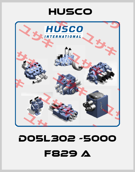 D05L302 -5000 F829 A Husco