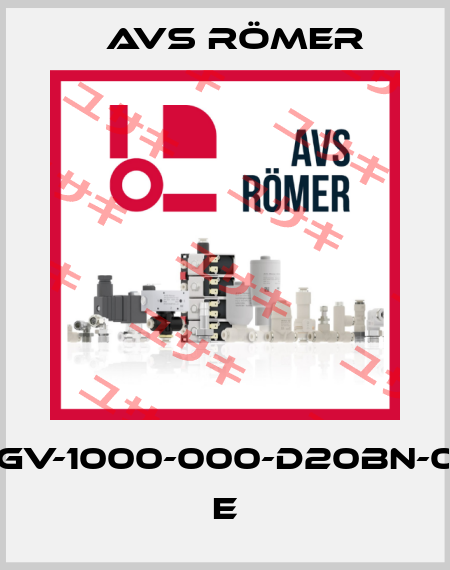 XGV-1000-000-D20BN-04 E Avs Römer