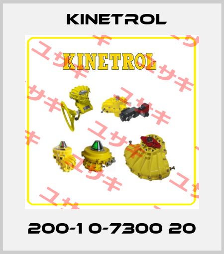 200-1 0-7300 20 Kinetrol