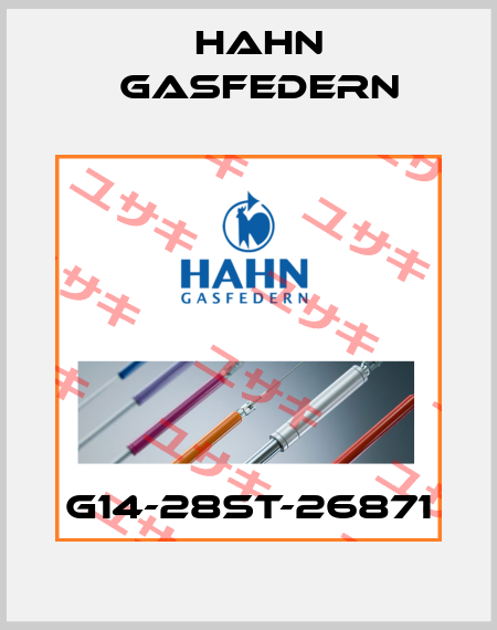 G14-28ST-26871 Hahn Gasfedern