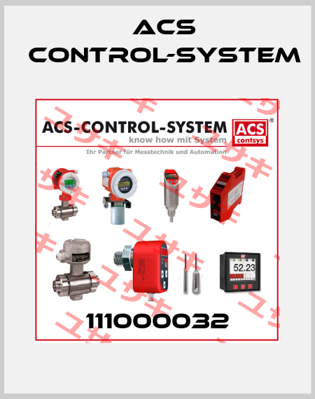 111000032 Acs Control-System