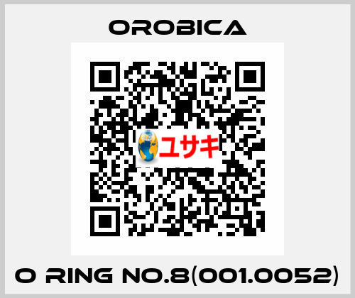 O ring No.8(001.0052) OROBICA