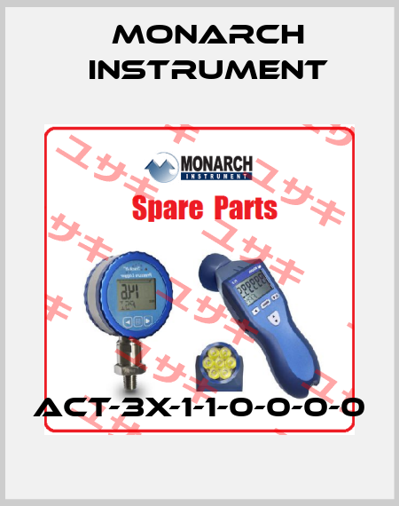 ACT-3X-1-1-0-0-0-0 Monarch Instrument