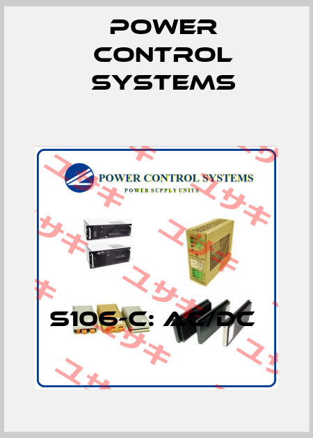 S106-C: AC/DC  Power Control Systems