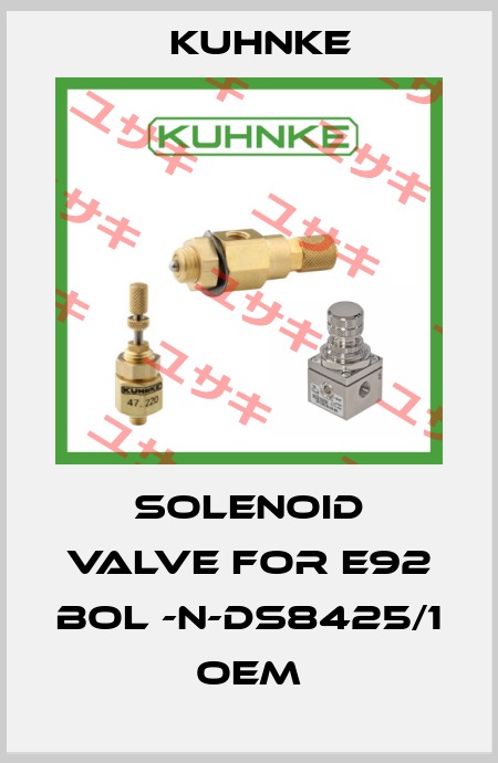 Solenoid valve for E92 BOL -N-DS8425/1 OEM Kuhnke