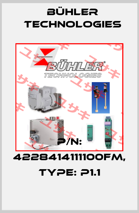 P/N: 4228414111100FM, Type: P1.1 Bühler Technologies