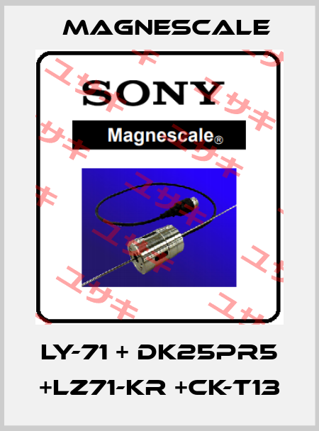 LY-71 + DK25PR5 +LZ71-KR +CK-T13 Magnescale