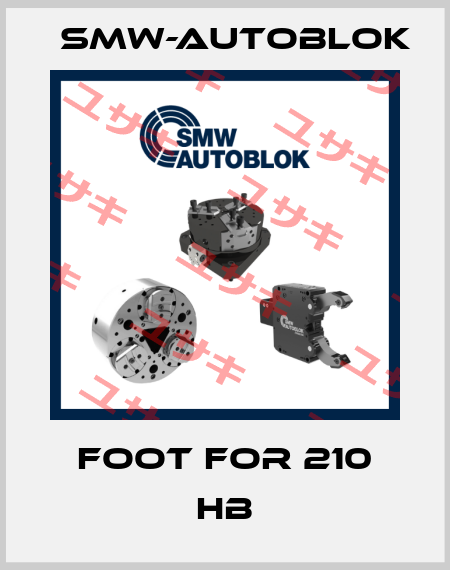 foot for 210 HB Smw-Autoblok