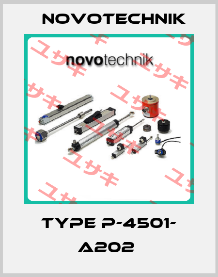 TYPE P-4501- A202  Novotechnik