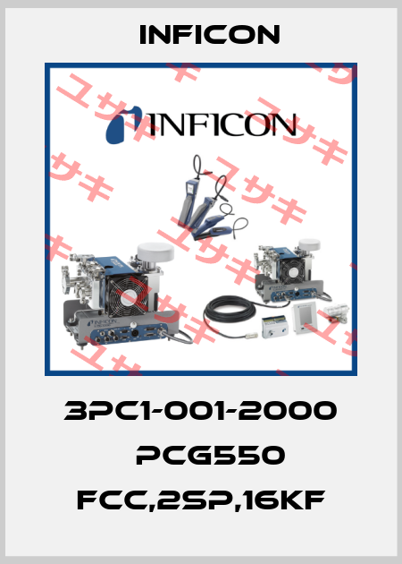 3PC1-001-2000 	PCG550 FCC,2SP,16KF Inficon