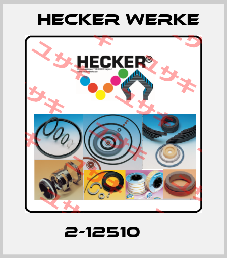2-12510     Hecker Werke