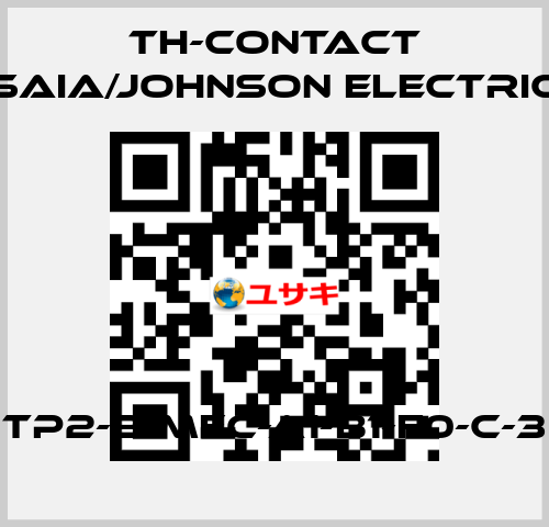 TP2-2-MFC-A1-B1-F0-C-3 TH-Contact (Saia/Johnson Electric)