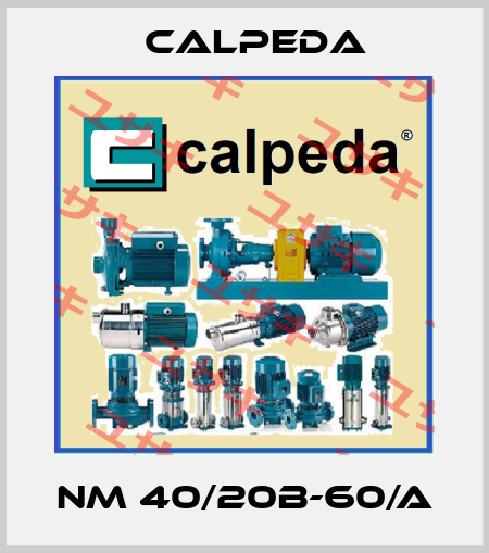 NM 40/20B-60/A Calpeda
