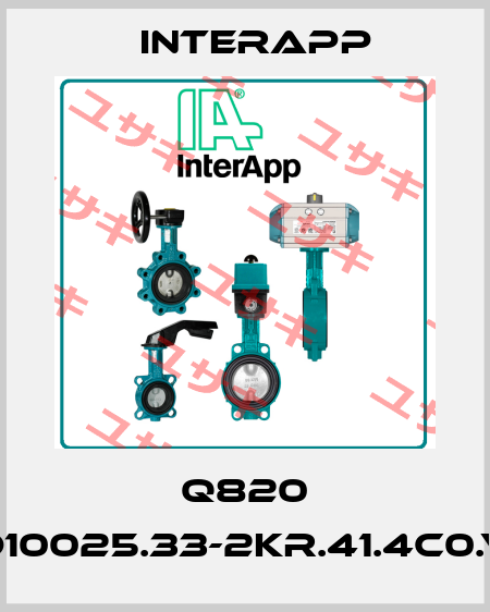 Q820 (D10025.33-2KR.41.4C0.V) InterApp