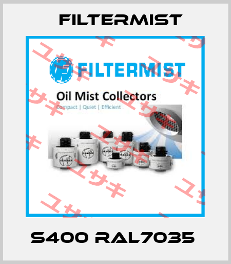 S400 RAL7035  Filtermist