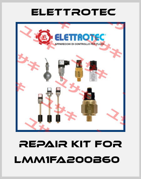 Repair kit for LMM1FA200B60	 Elettrotec