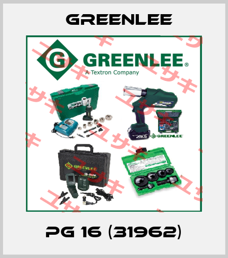 PG 16 (31962) Greenlee