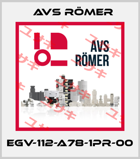 EGV-112-A78-1PR-00 Avs Römer