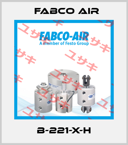 B-221-X-H Fabco Air