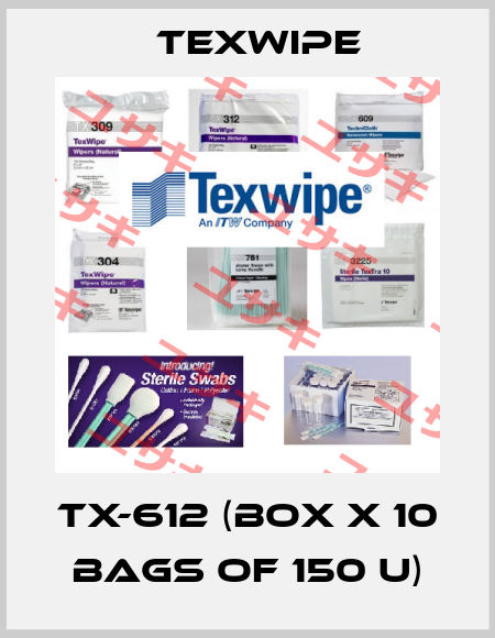 TX-612 (Box x 10 bags of 150 U) Texwipe