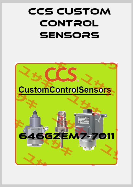 646GZEM7-7011 CCS Custom Control Sensors