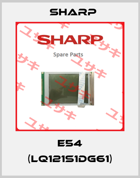 E54 (LQ121S1DG61) Sharp