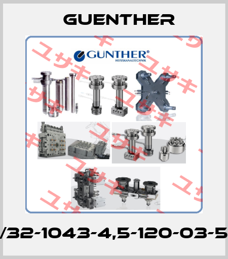 901250/32-1043-4,5-120-03-500/000 Guenther