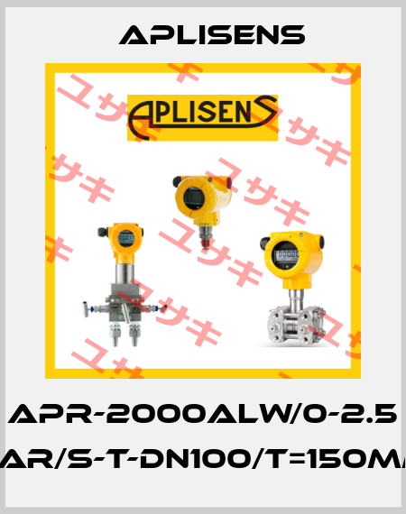 APR-2000ALW/0-2.5 BAR/S-T-DN100/T=150MM Aplisens