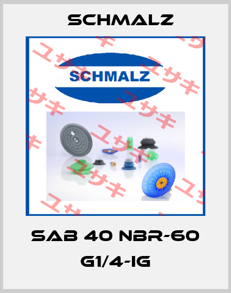 SAB 40 NBR-60 G1/4-IG Schmalz