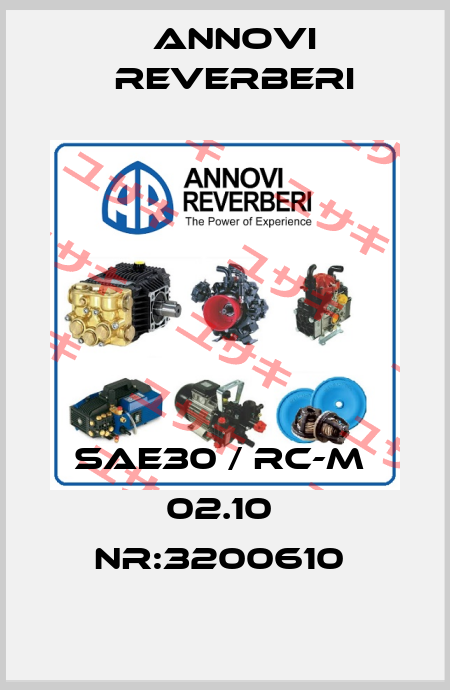 SAE30 / RC-M  02.10  NR:3200610  Annovi Reverberi