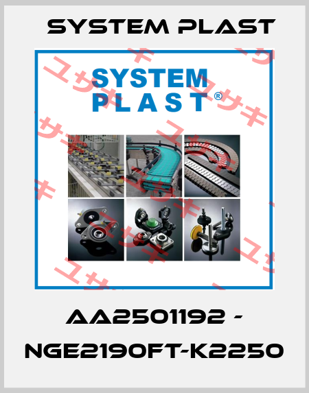 AA2501192 - NGE2190FT-K2250 System Plast