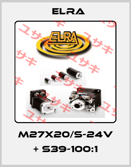 M27X20/S-24V + S39-100:1 Elra
