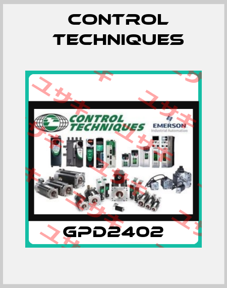 GPD2402 Control Techniques