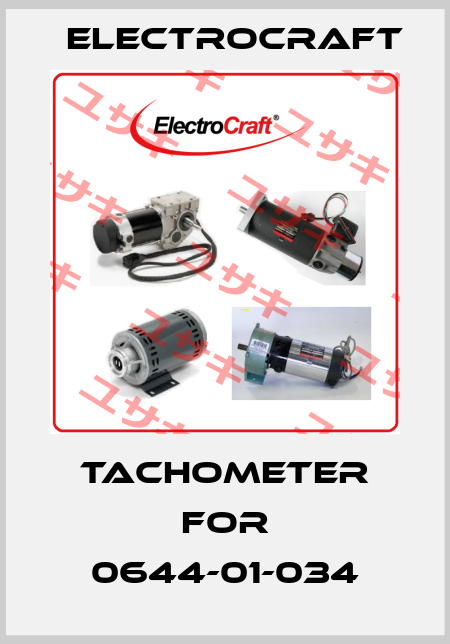Tachometer for 0644-01-034 ElectroCraft