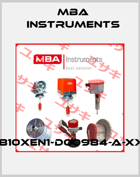 MBA810XEN1-D00984-A-XXXXX MBA Instruments