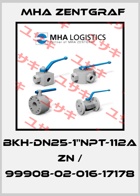 BKH-DN25-1"NPT-112A Zn / 99908-02-016-17178 Mha Zentgraf