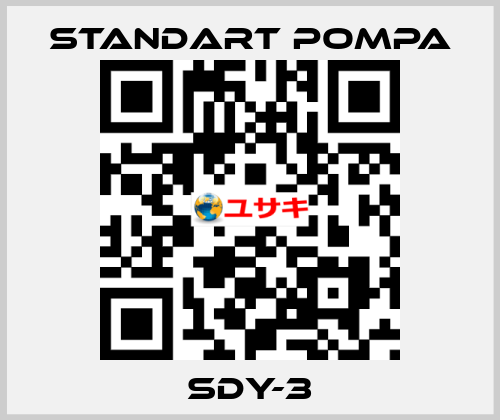 SDY-3 STANDART POMPA