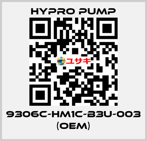 9306C-HM1C-B3U-003 (OEM) Hypro Pump