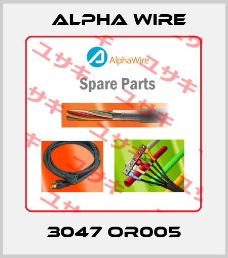3047 OR005 Alpha Wire