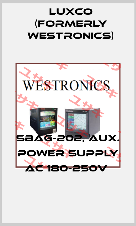 SBAG-202, AUX. POWER SUPPLY AC 180-250V  Luxco (formerly Westronics)
