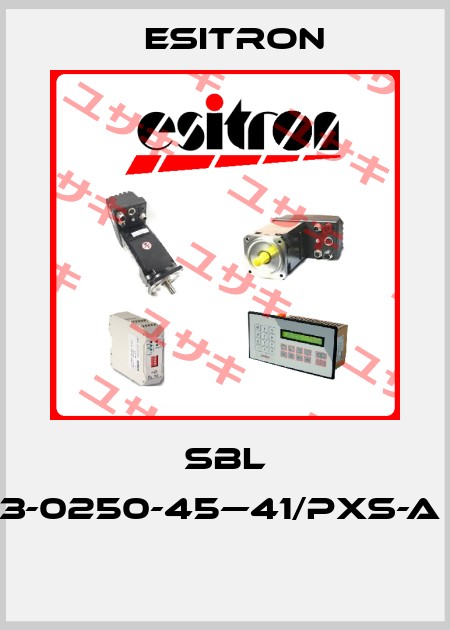 SBL 3-0250-45—41/PXS-A   Esitron