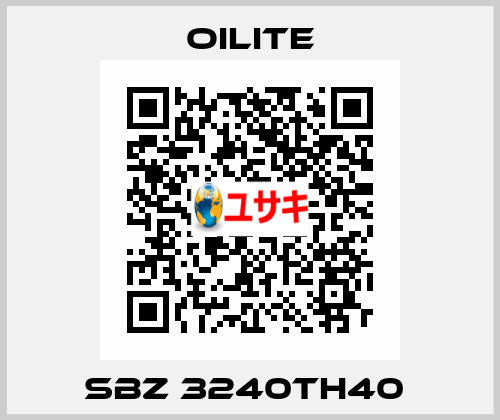 SBZ 3240TH40  Oilite