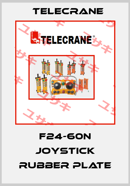 F24-60N Joystick Rubber Plate Telecrane