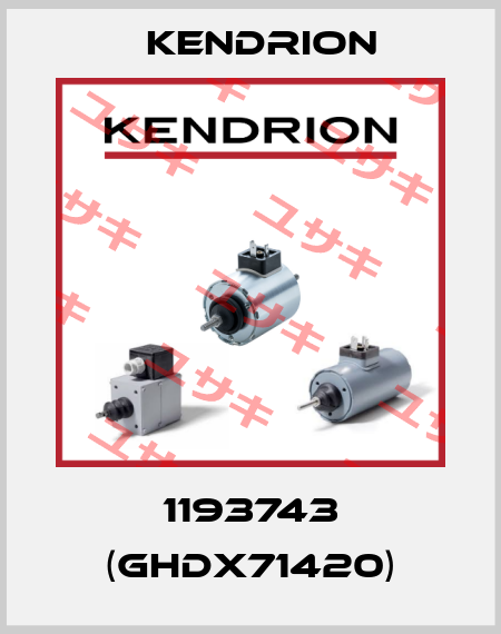 1193743 (GHDX71420) Kendrion