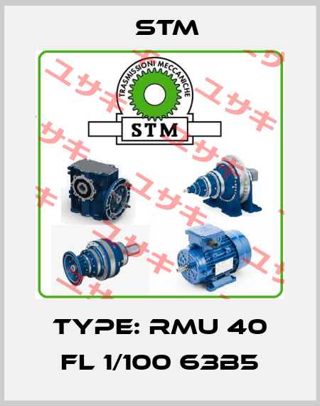 TYPE: RMU 40 FL 1/100 63B5 Stm