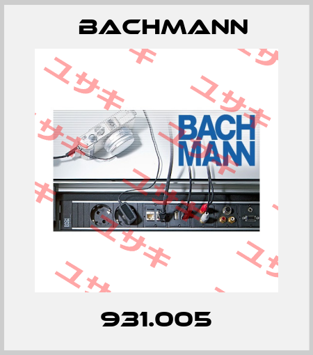 931.005 Bachmann