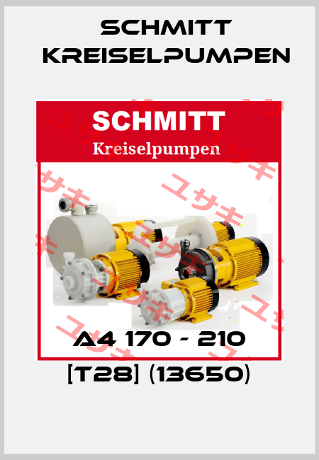 A4 170 - 210 [T28] (13650) Schmitt Kreiselpumpen