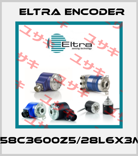 EL58C3600Z5/28L6X3MR Eltra Encoder
