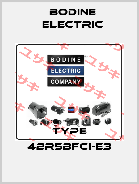 type 42R5BFCI-E3 BODINE ELECTRIC